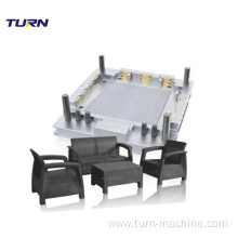 Plastic chair mold production